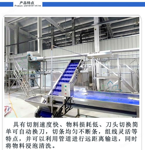 薯?xiàng)l水刀切條機(jī) 馬鈴薯水力切刀薯?xiàng)l生產(chǎn)