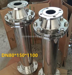 鍋爐補(bǔ)水除垢器 hyc c不銹鋼304材質(zhì)dn25 100強(qiáng)磁除垢器