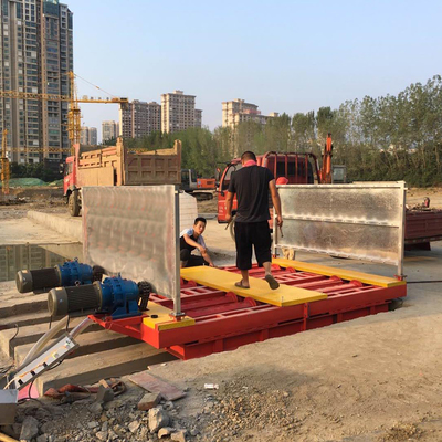 8輪滾軸工地洗車機 坑基式工地洗車機 工地洗車機